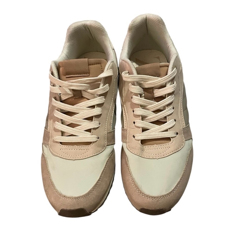 Zara Cream and‎ Tan Women's Sneakers